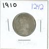 Image 1 : 1910 Canadian silver, 25 cent coin