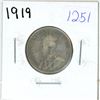 Image 1 : 1919 Canadian silver, 25 cent coin