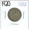Image 1 : 1920 Canadian silver, 25 cent coin