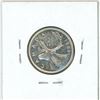 Image 2 : 1958 Canadian silver, 25 cent coin