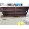 Image 1 : wooden shelf - 78"x10.5"x34"H