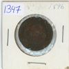 Image 1 : 1896 Canadian large penny, 1 cent coin