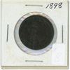 Image 2 : 1898 Canadian large penny, 1 cent coin
