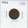 Image 1 : 1932 Canadian penny, 1 cent coin