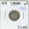 Image 1 : 1919 Canadian 10 cent silver coin