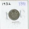 Image 1 : 1932 Canadian 10 cent silver coin