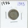 Image 1 : 1934 Canadian 10 cent silver coin