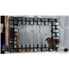 Image 2 : Modern art deco style, large mirror - 42"x28.5"