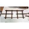 Image 2 : 4 small wooden decorative wall hanging shelves - 24" w & 27"w
