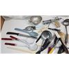 Image 4 : Large bundle of vintage cooking/eating utensils