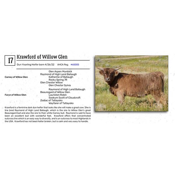 Krawford of Willow Glen