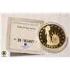 Image 2 : AMERICAN MINT LIBERTY 24K GOLD PL WITH COA