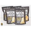 Image 1 : 5 BAGS MOON CHEESE WHITE CHEDDAR