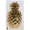 Image 1 : GOLDEN PINEAPPLE DECOR 29 INCHES