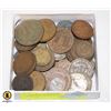 Image 1 : BOX ASST WORLD COINS OVER 50 APPROX