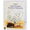 Image 1 : WESTWARD SERIES NICKELS STARTED 9 COINS