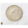 Image 1 : 1867-1967 SILVER BOBCAT CANADA 25 CENTS COIN,