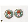 Image 1 : VINTAGE DESIGNER FASHION EARRINGS SET