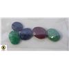 Image 1 : BUNDLE OF GEMSTONES 4CT & 5CT EMERALDS + 6CT