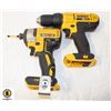 Image 1 : 2 DEWALT CORDLESS DRILLS/GUARANTEED WORKING