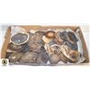 Image 1 : NATURAL GEODE SLICES LARGE BOX LOT ASSORTED