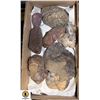 Image 1 : NATURAL AGATES BOX LOT ASSORTED