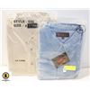 Image 1 : NEW WESTLINE SHIRTS 1DENIM/1NATURAL SIZE 3XL