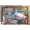 Image 1 : BOX OF MISC. TOOLS AND TUNGSTEN ELECTORDES