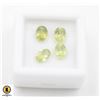 Image 1 : #348-UNHEATED GREEN PERIDOT GEMSTONE 3.55 CT