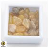 Image 1 : #397-NATURAL YELLOW AGATE ROUGHT 96.85 CT