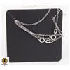 Image 1 : #231-STERLING SILVER 925 NECKLACE 18"/2PCS