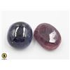 Image 1 : #78-HEATED BLUE SAPPHIRE 26.10 CT & RUBY 20.40 CT