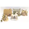 Image 1 : LOT OF 5 MINIATURE BUILDINGS