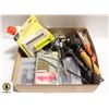 Image 1 : BOX OF MISC. SMALL TOOLS