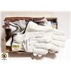 PKG WITH 10 NEW PAIRS OF GLOVES AN GLOVE LINERS
