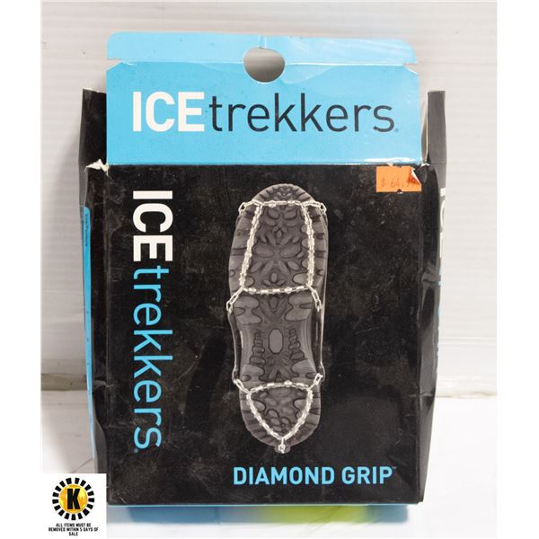 ICE TREKKERS DIAMOND GRIP XL