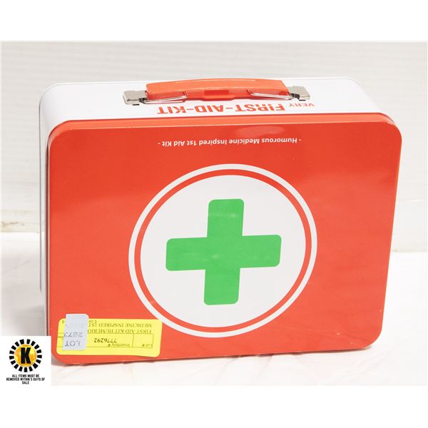 FIRST AID KIT HUMERIOUS MEDICINE INSPIRED 1ST AID