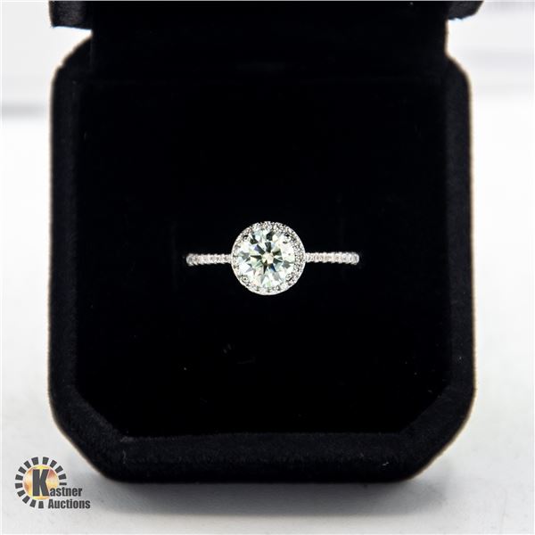 #590- 1 CARAT MOISSANITE VVS D COLORED MOISSANITE