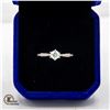 #585-0.50 CENTER MOISSANITE SET IN 6 CLAW HEAD W.
