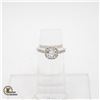 Image 1 : #561-6 MM CLEAR CUBIC ZIRCONIA SURROUNDED