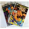 14)  LOT OF 5 VINTAGE STAR TREK COMICS FROM 1981: