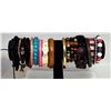 Image 1 : 1)  LOT OF 18 ASSORTED BRACELETS INCLUDING LEATHER