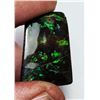 Image 1 : 20)  NATURAL GREEN FIRE 15 CT AMMOLITE GEMSTONE,