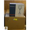 Image 1 : BOX OF 6 ARCOROC 16.5OZ LINEAL WINE GLASSES