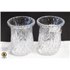 Image 1 : PRINCESS HOUSE CRYSTAL CANDLE HOLDERS (2)