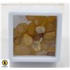 Image 1 : #167-NATURAL YELLOW AGATE ROUGHT 97.65CT