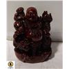 Image 1 : HEAVY RED BUDDAH STATUE