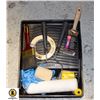 Image 1 : NEW PAINT TRAY,BRUSHES,TAPE,3 ROLLERS,GLOVES,ETC