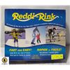Image 1 : NEW REDDI-RINK 10FT X20 FT,FILL+FREEZE.RETAILS