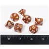 Image 1 : NEW 7PC ROLL PLAYING DICE SET